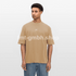 Oversized T-Shirt - beige