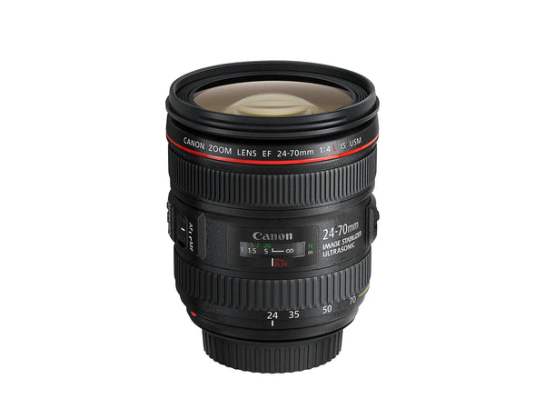 Canon EF 24-70mm F4L is USM Standardzoomobjektiv (77mm Filtergewinde) schwarz