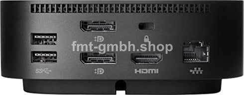 HP USB-C G5 Dockingstation, USB-C, 4 USB 3.0, 2 DisplayPort, 1 HDMI 2.0, 1 RJ-45