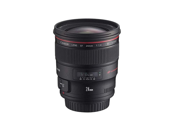 Canon EF 24mm F1.4 L II USM Objektiv (77mm Filtergewinde) schwarz
