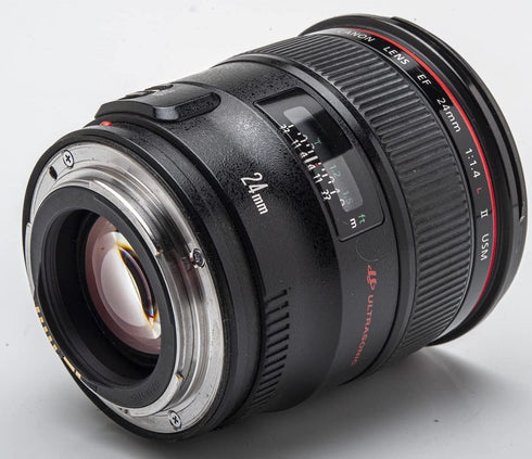 Canon EF 24mm F1.4 L II USM Objektiv (77mm Filtergewinde) schwarz