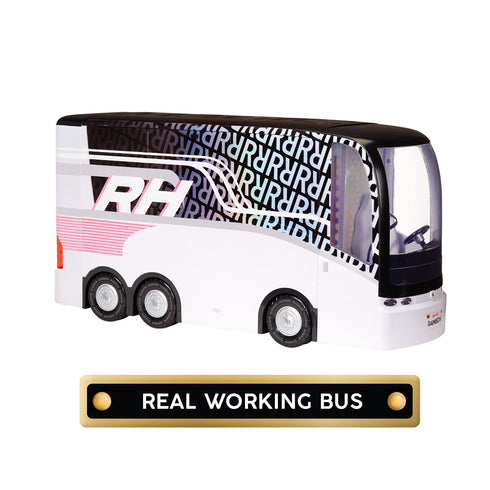 Rainbow High Vision World Tour Bus & Bühne - 4-in-1-Deluxe-Spielset mit Lichtern