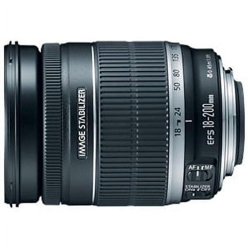 Canon EF-S 18-200mm F3.5-5.6 IS Objektiv (72mm Filtergewinde) schwarz