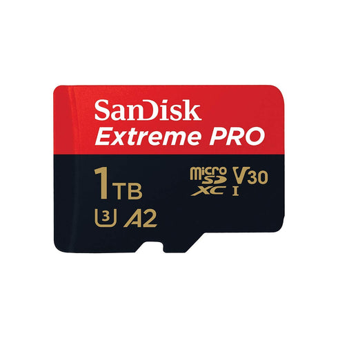 SanDisk Extreme Pro 1 TB microSDXC Memory Card 170 MB/s Class 10, UHS-I, U3, V30