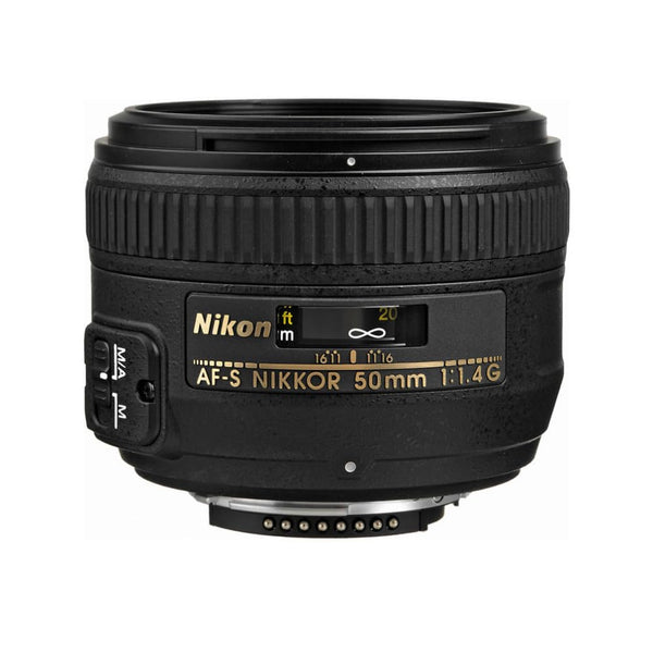 Nikon AF-S Nikkor 50mm 1:1,4G Objektiv (58mm Filtergewinde) schwarz